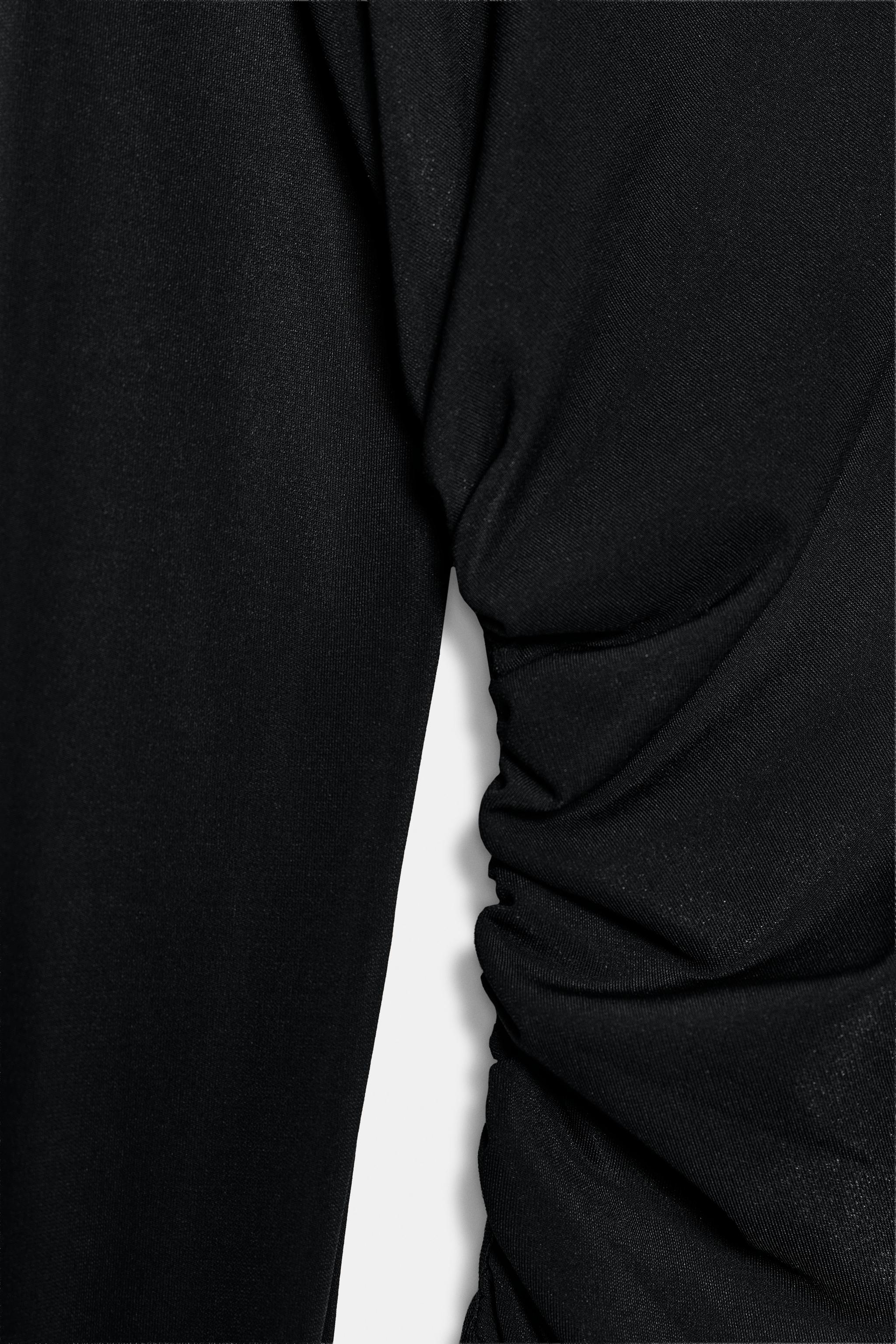 ASYMMETRIC SLIT MAXI DRESS