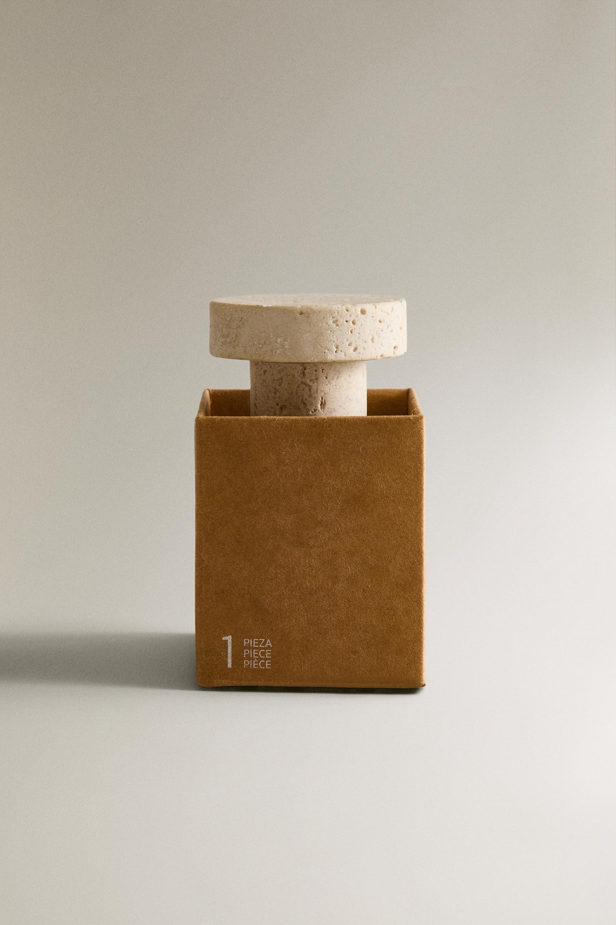 PATÈRE MARBRE BEIGE
