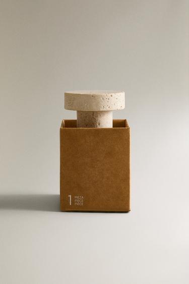 PATÈRE MARBRE BEIGE - Beige de Zara - Image 3