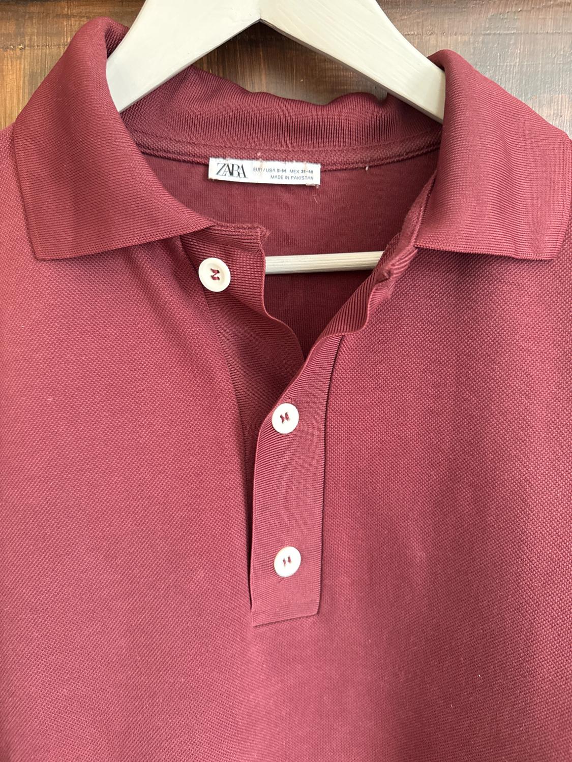 POLO OVERSIZE COLOR BURDEOS - Image 2