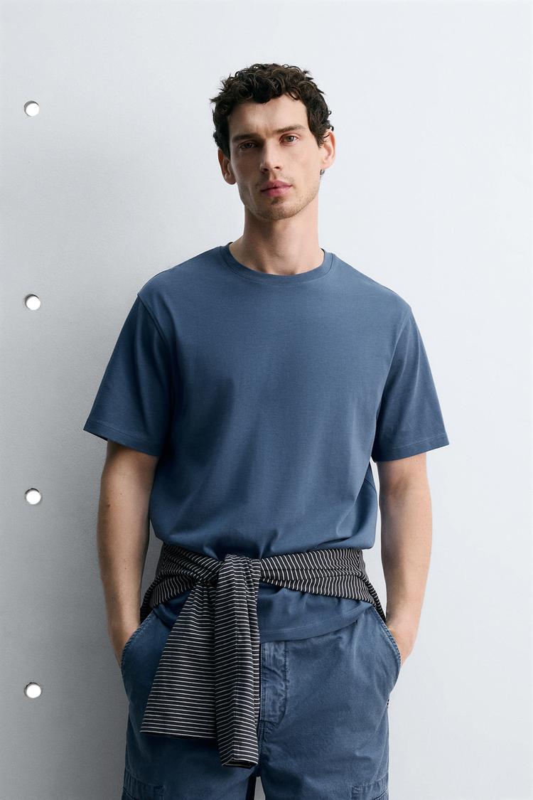 ZARA MEDIUM WEIGHT SHORT SLEEVE T-SHIRT
