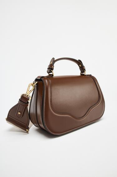 SAC BANDOULIÈRE - Marron foncé de Zara - Image 1