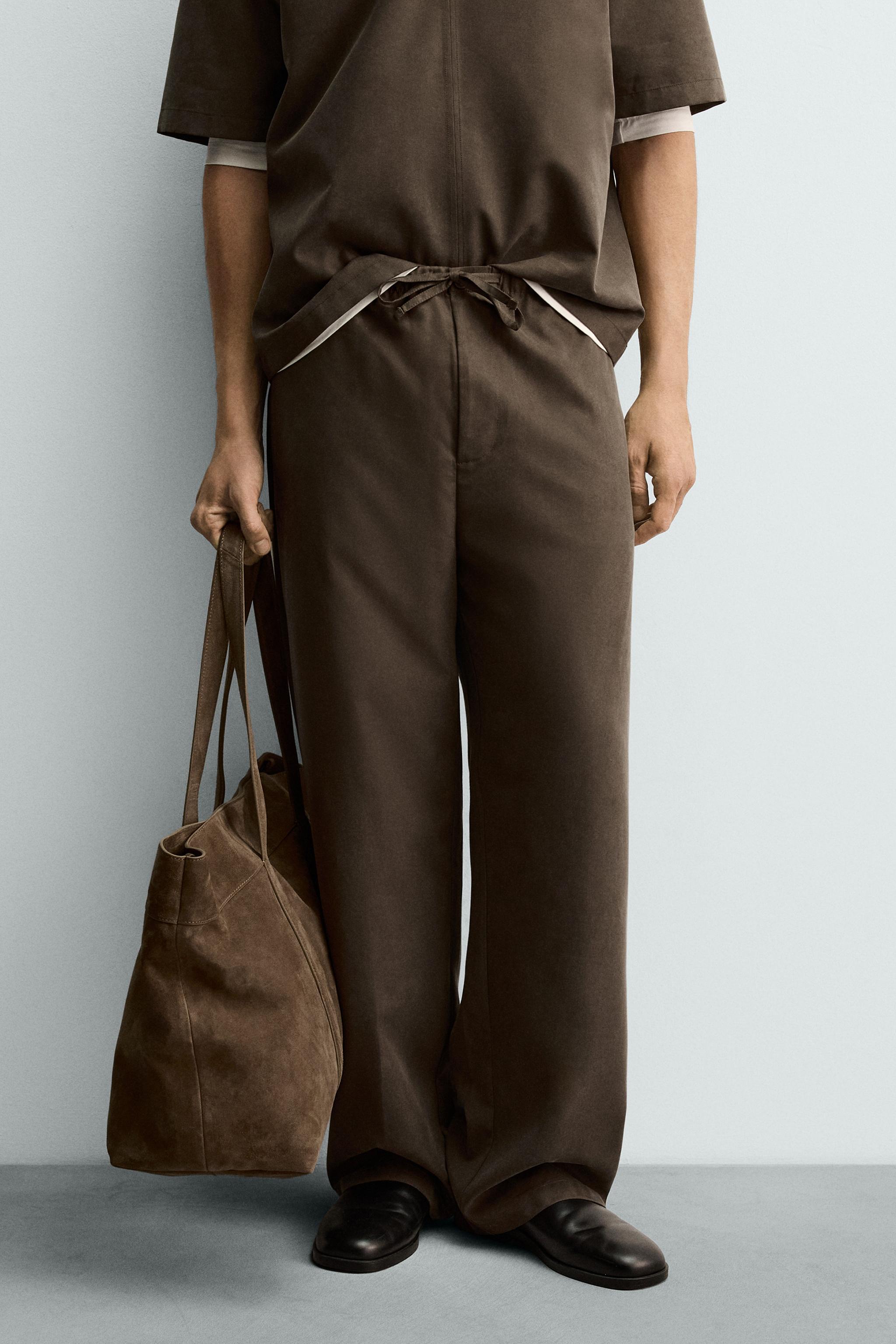 FLOWY WIDE FIT PANTS