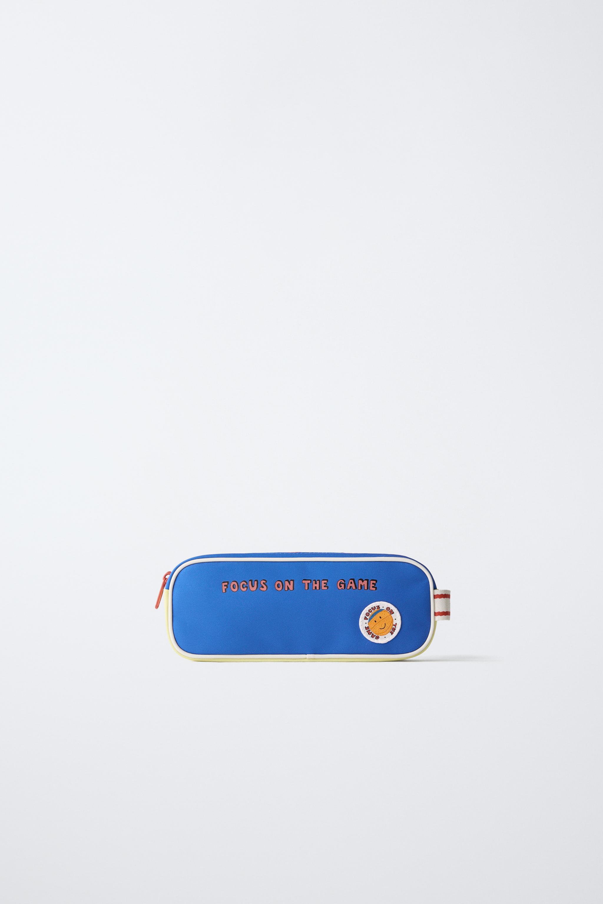 マルチカラーペンケース - ブルー | ZARA Japan / 日本