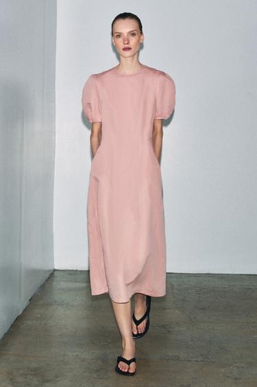 Puff Sleeve Dresses | ZARA United States Puff Sleeve Dresses | ZARA United States