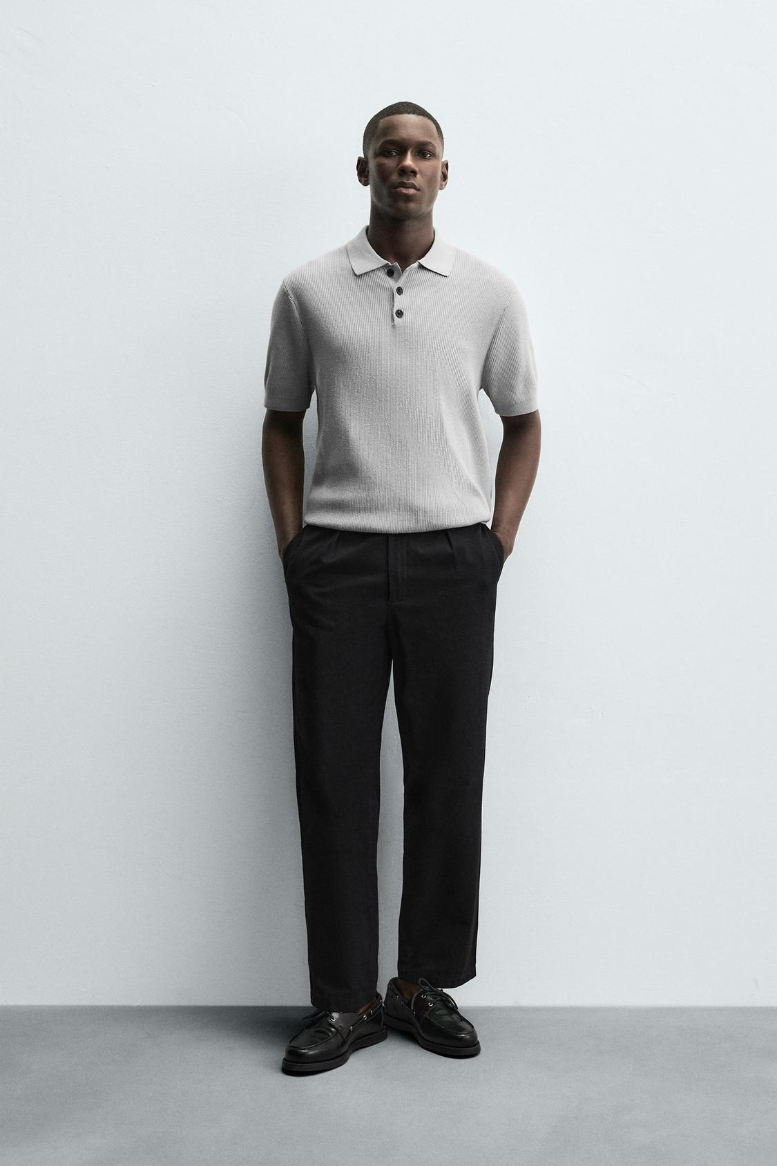 PEARL KNIT POLO SHIRT