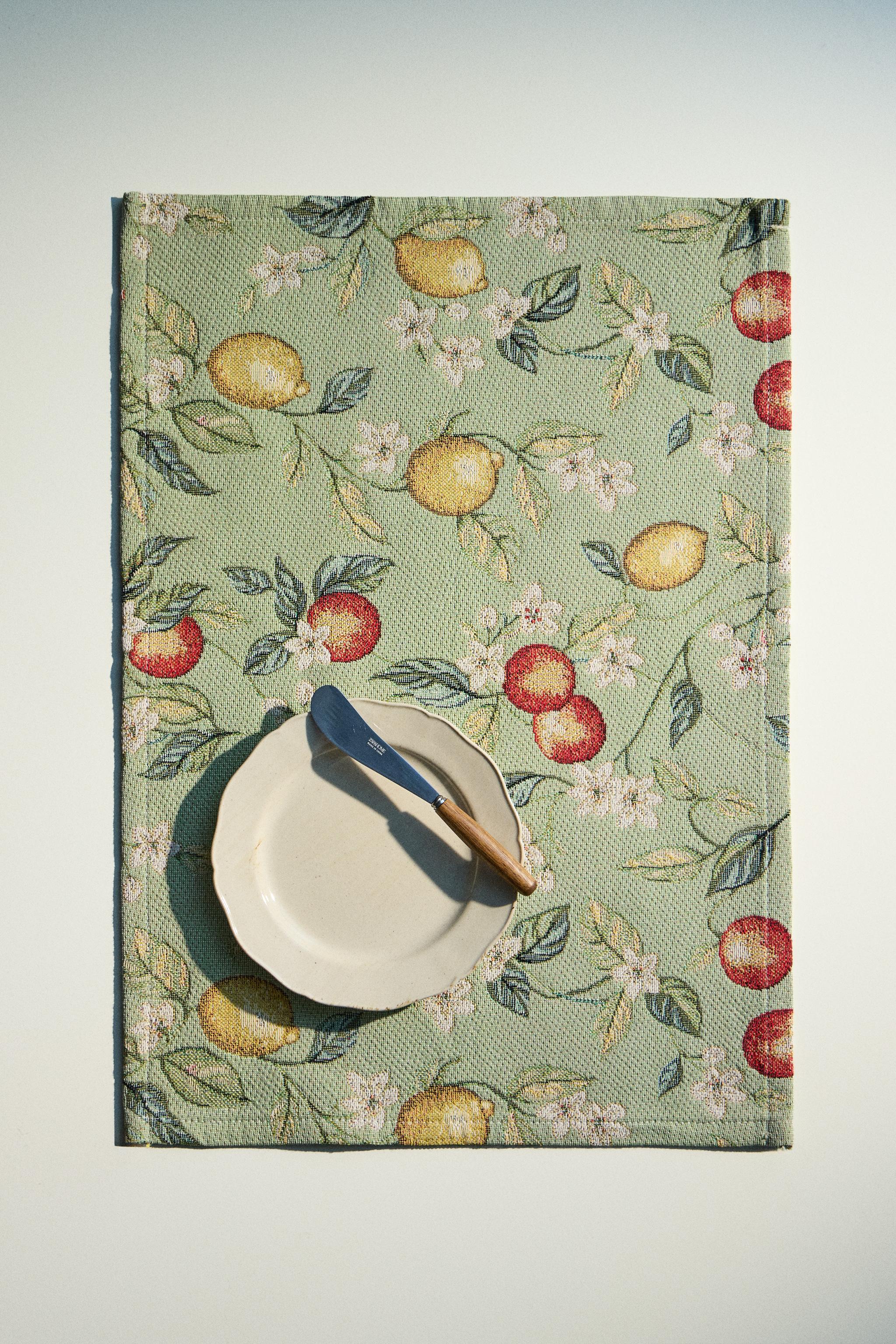 Zara FRUIT JACQUARD PLACEMAT — фото 6