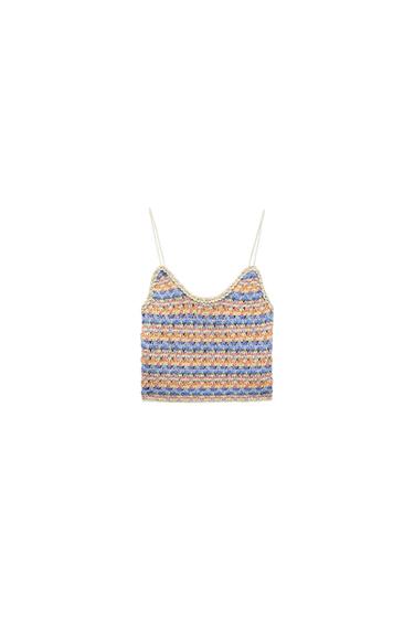 KNIT CROP TOP