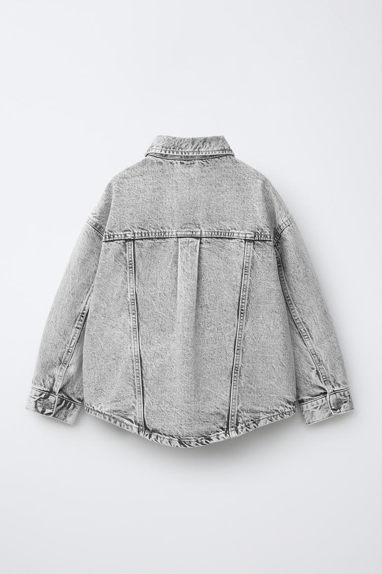 Camisa overshirt de mezclilla 4