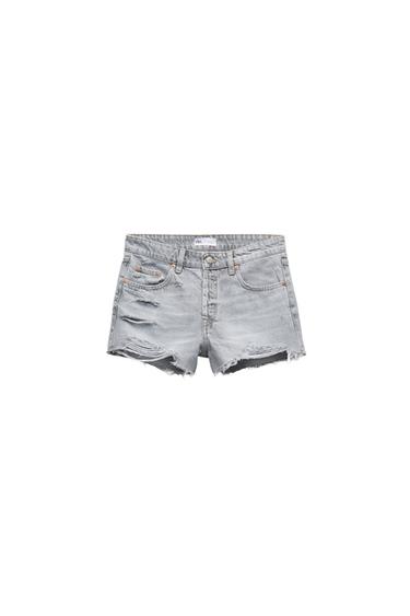SHORTS DENIM TRF TIRO ALTO