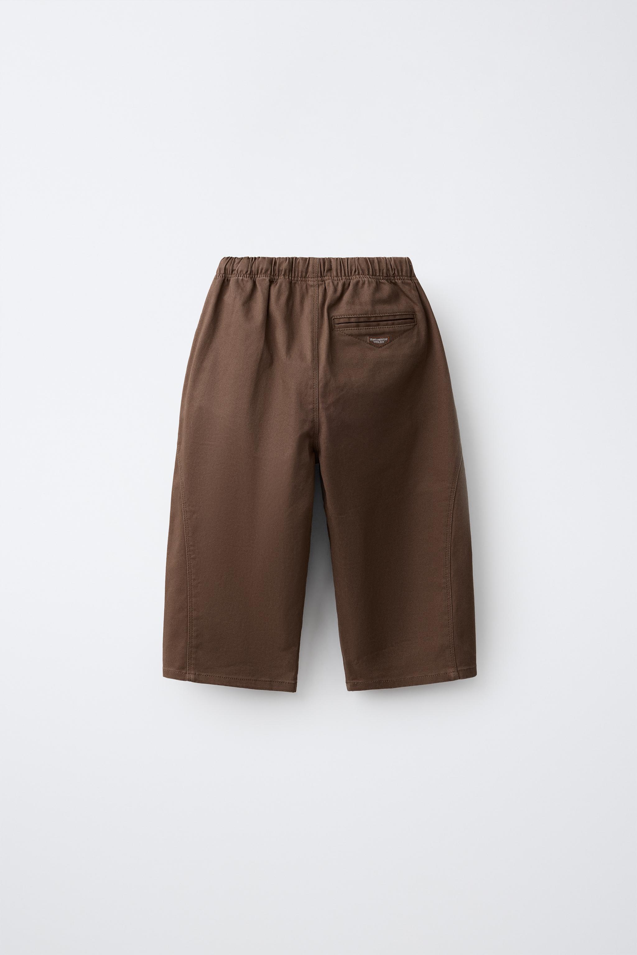 BAGGY PANTS — Brown