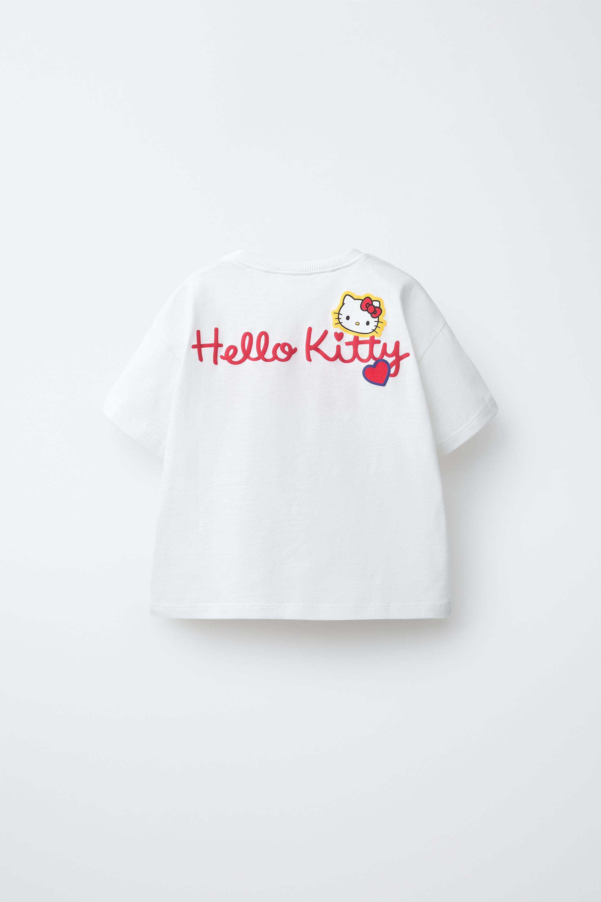 HELLO KITTY © SANRIO GINGHAM HEART T-SHIRT