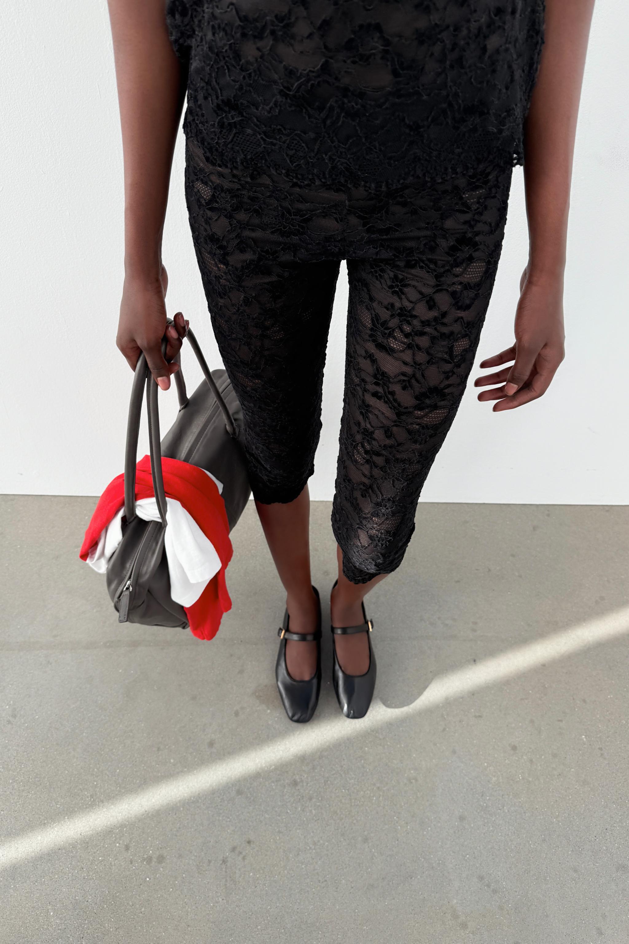 LEATHER BALLET FLATS 50TH ANNIVERSARY - Black | ZARA South Africa