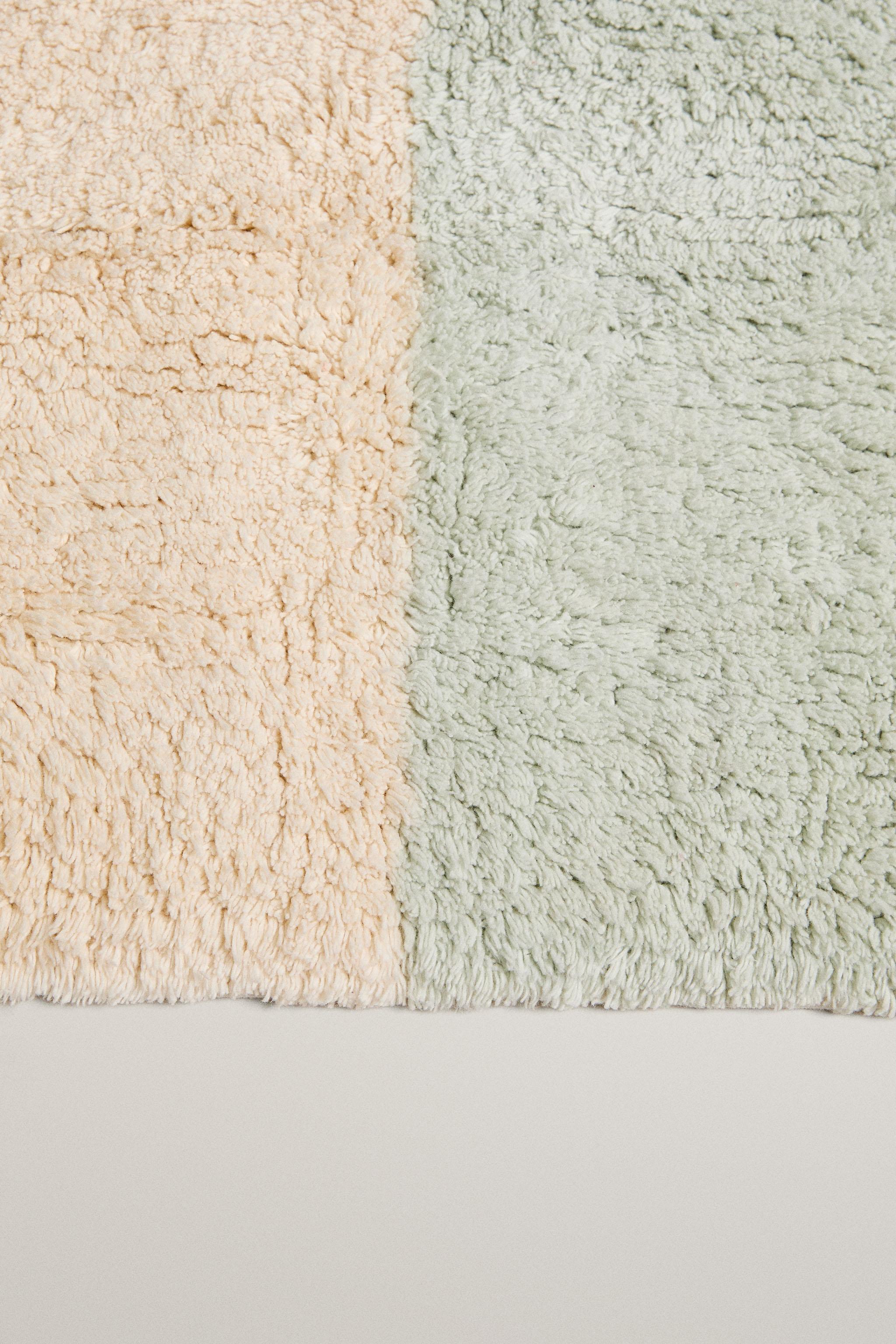 KIDS' COTTON PATCHWORK AREA RUG