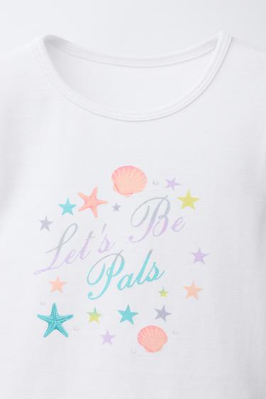 PRINTED T-SHIRT - White by Zara - Image 2