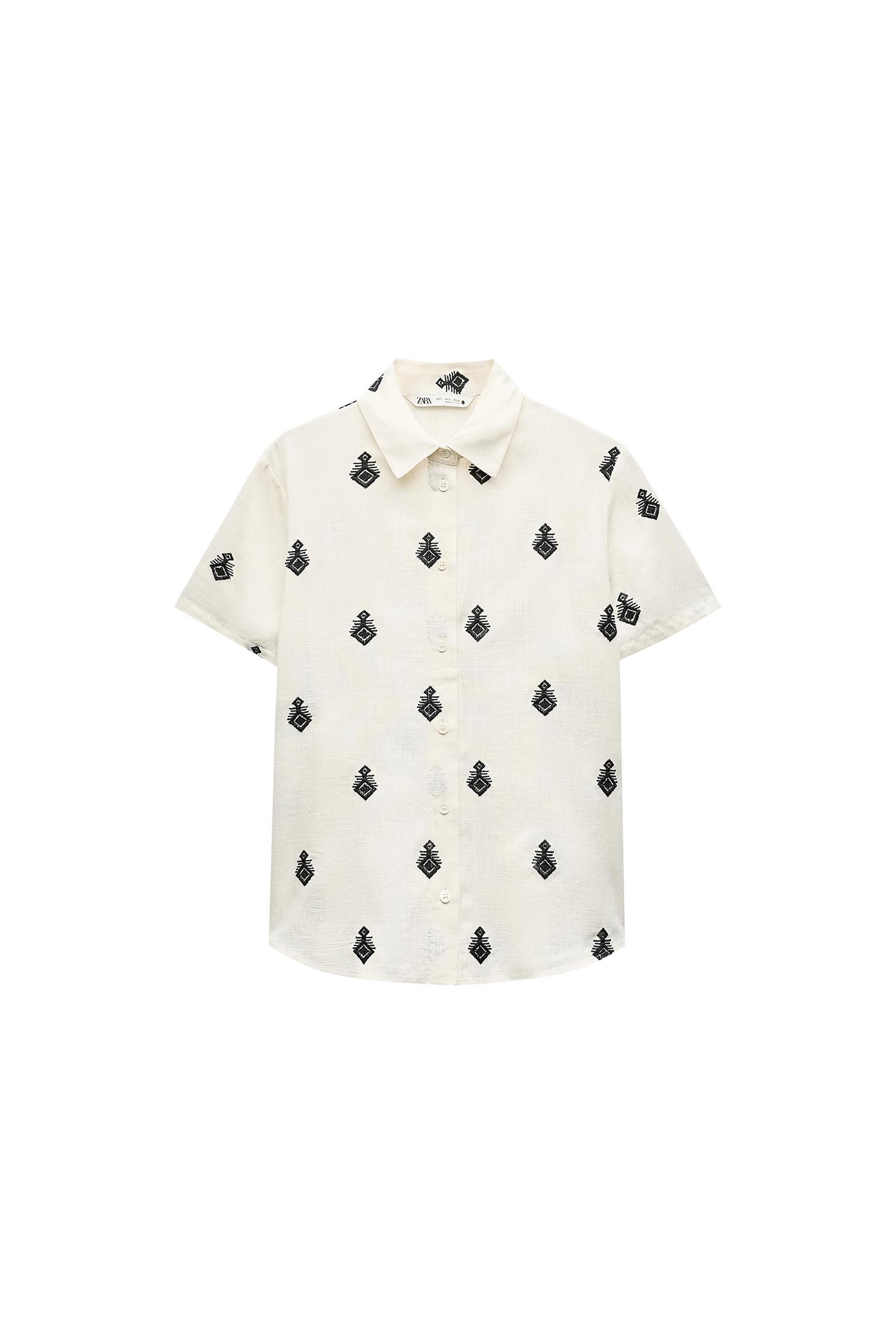 PRINTED SHIRT ZW COLLECTION SECONDHAND | Zara Preowned