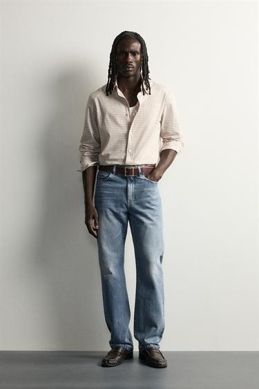 STRAIGHT FIT 2026 TANAKA NY TYO LTD.© JEANS - Light blue by Zara