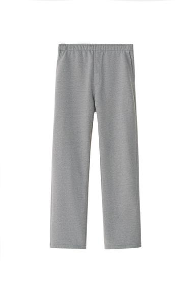 PANTALÓN JOGGER HEAVYWEIGHT REGULAR FIT ORIGINS - Gris vigoré de Zara