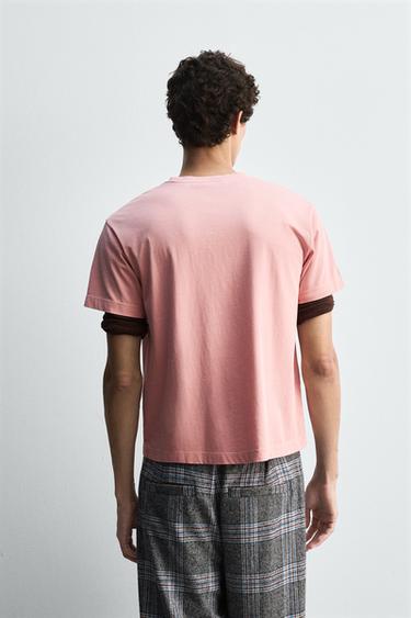 MICKEY + DONALD T-SHIRT HARRY LAMBERT FOR ZARA X DISNEY - Pastel pink by Zara - Image 2
