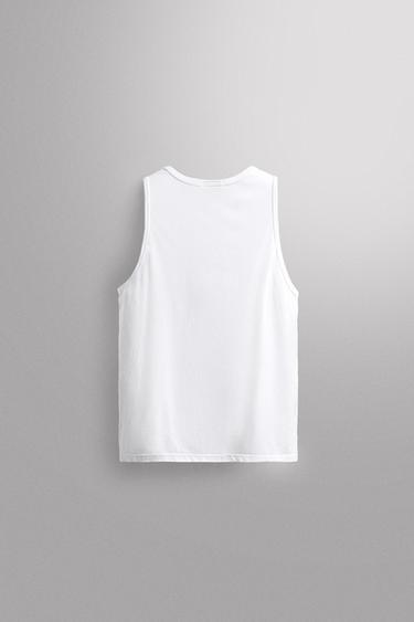 TRAINING TANK TOP - White by Zara - Image 6