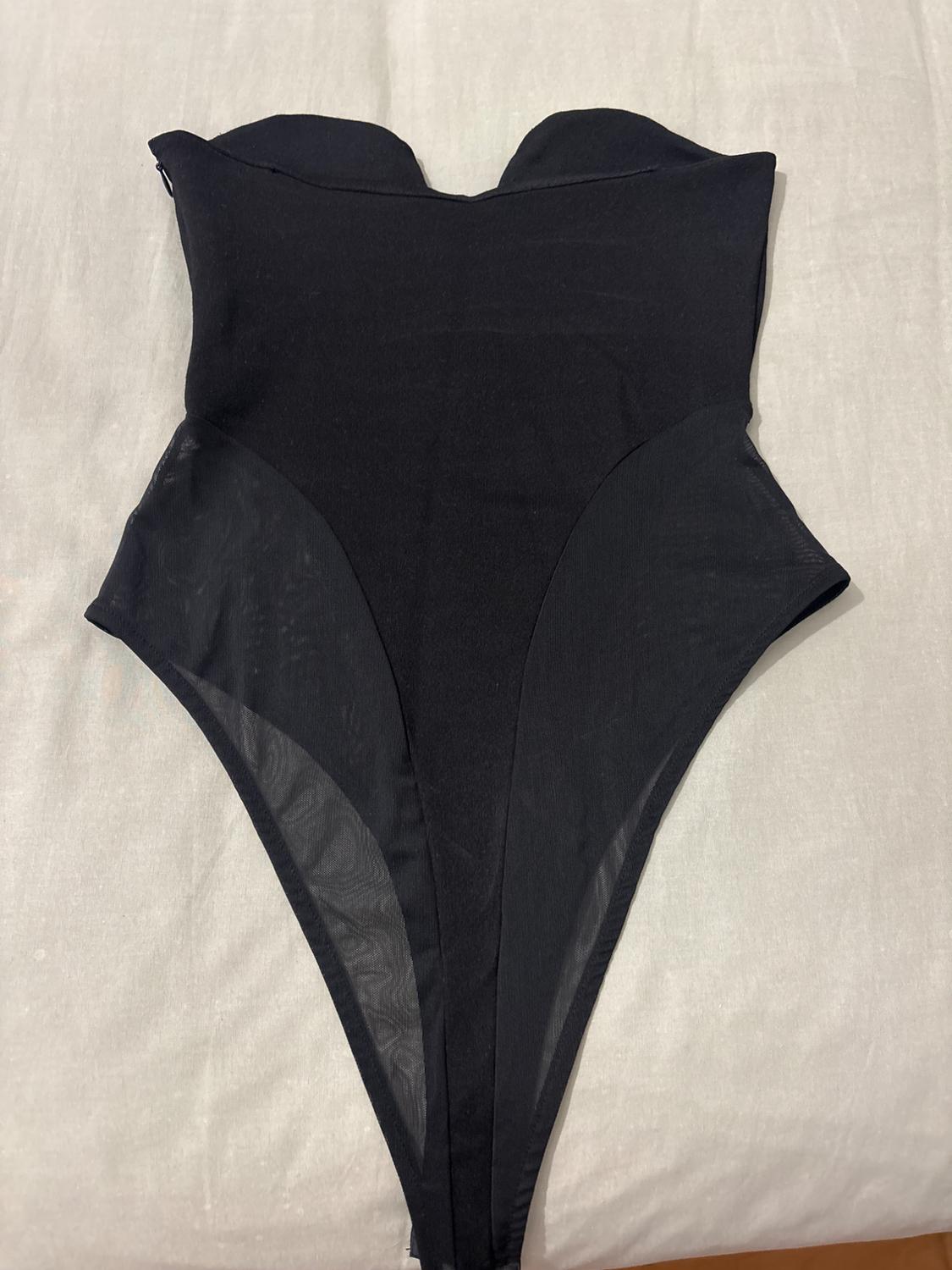 BODYSUIT WITH SWEETHEART NECKLINE - Image 2