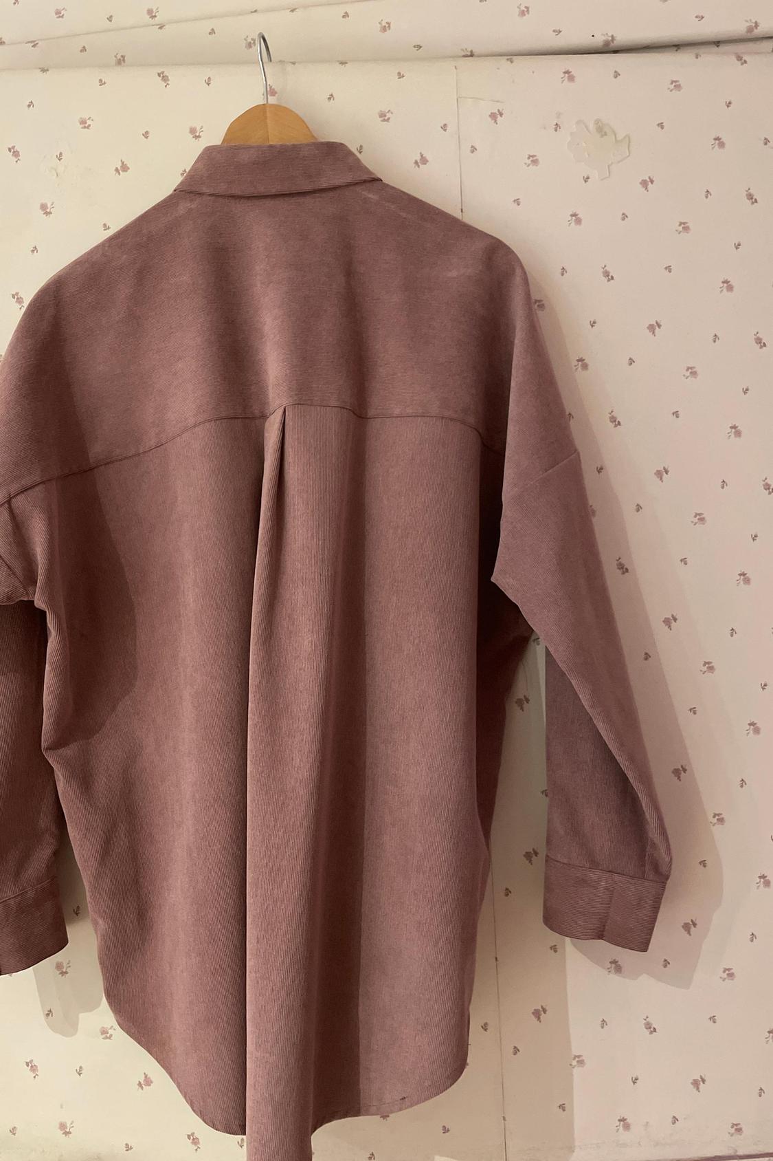 CORDUROY SHIRT WITH POCKETS - Image 4