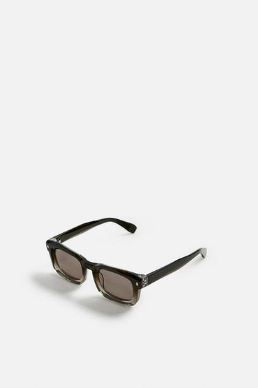 LUNETTES DE SOLEIL CARRÉES - Vert de Zara - Image 4