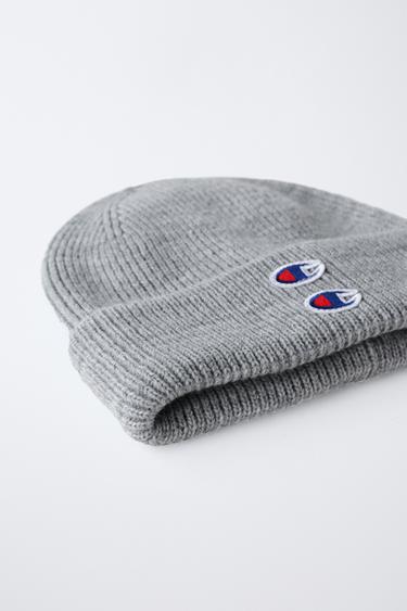 CHAMPION ® X ZARA KNIT BEANIE - Grey marl by Zara - Image 2