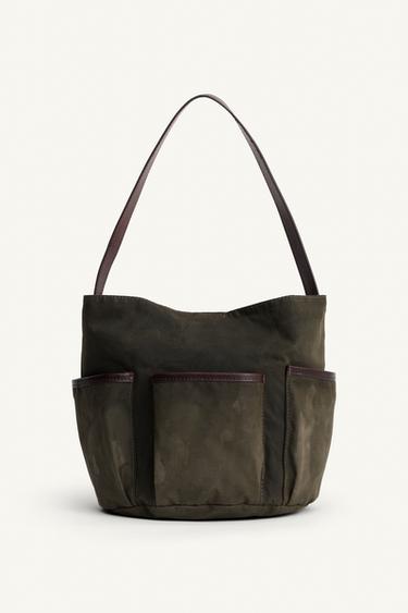 LIMITED EDITION GARDENER SHOULDER BAG - Green by Zara - Image 3