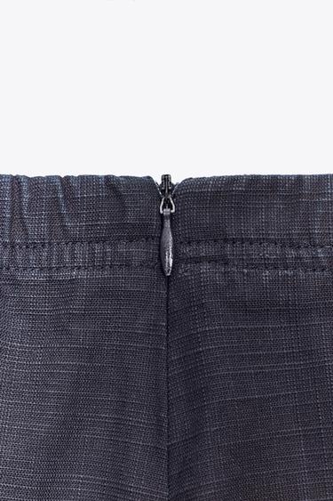 LIMITED EDITION MIDI SKIRT - Navy blue by Zara - Image 6