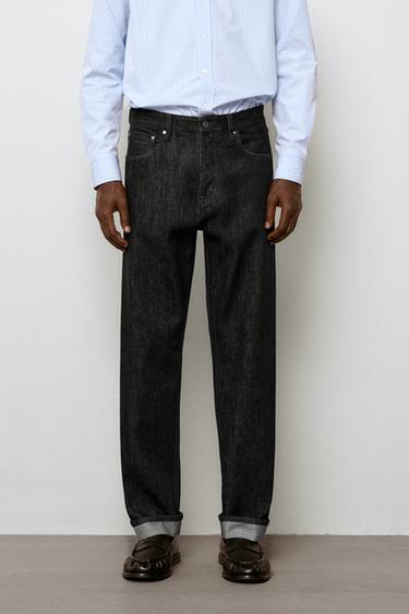 Selvedge fit jeans — Black 2