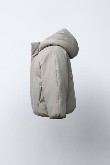 MANTEAU MATELASSÉ CAPUCHE LOGO EN RELIEF - Pierre de Zara - Image 2