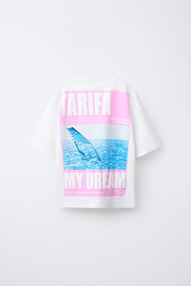 CITY PRINT T-SHIRT - White by Zara - Image 1