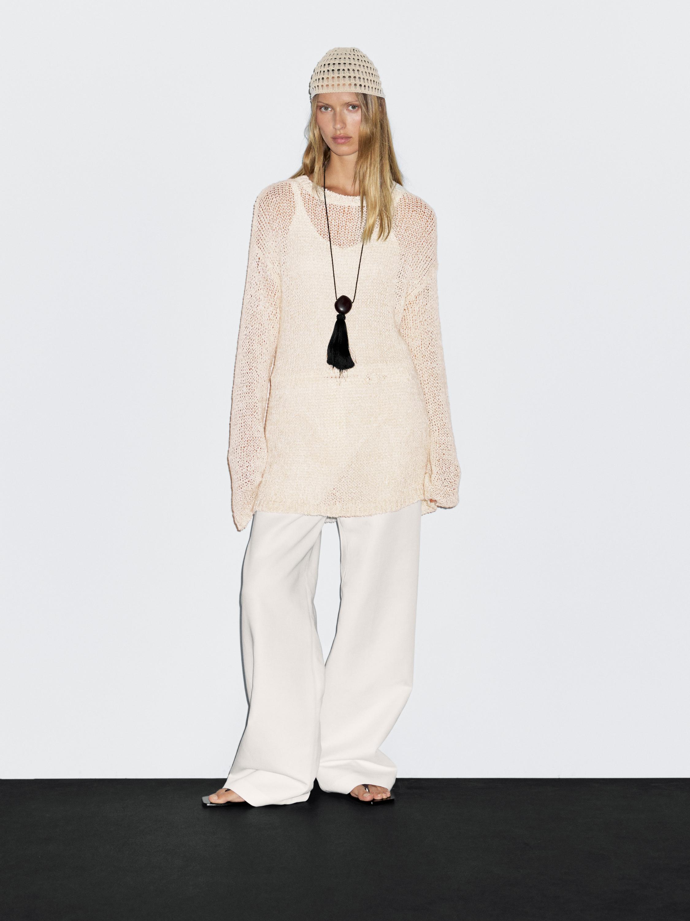 Bonnet ajouré crochet