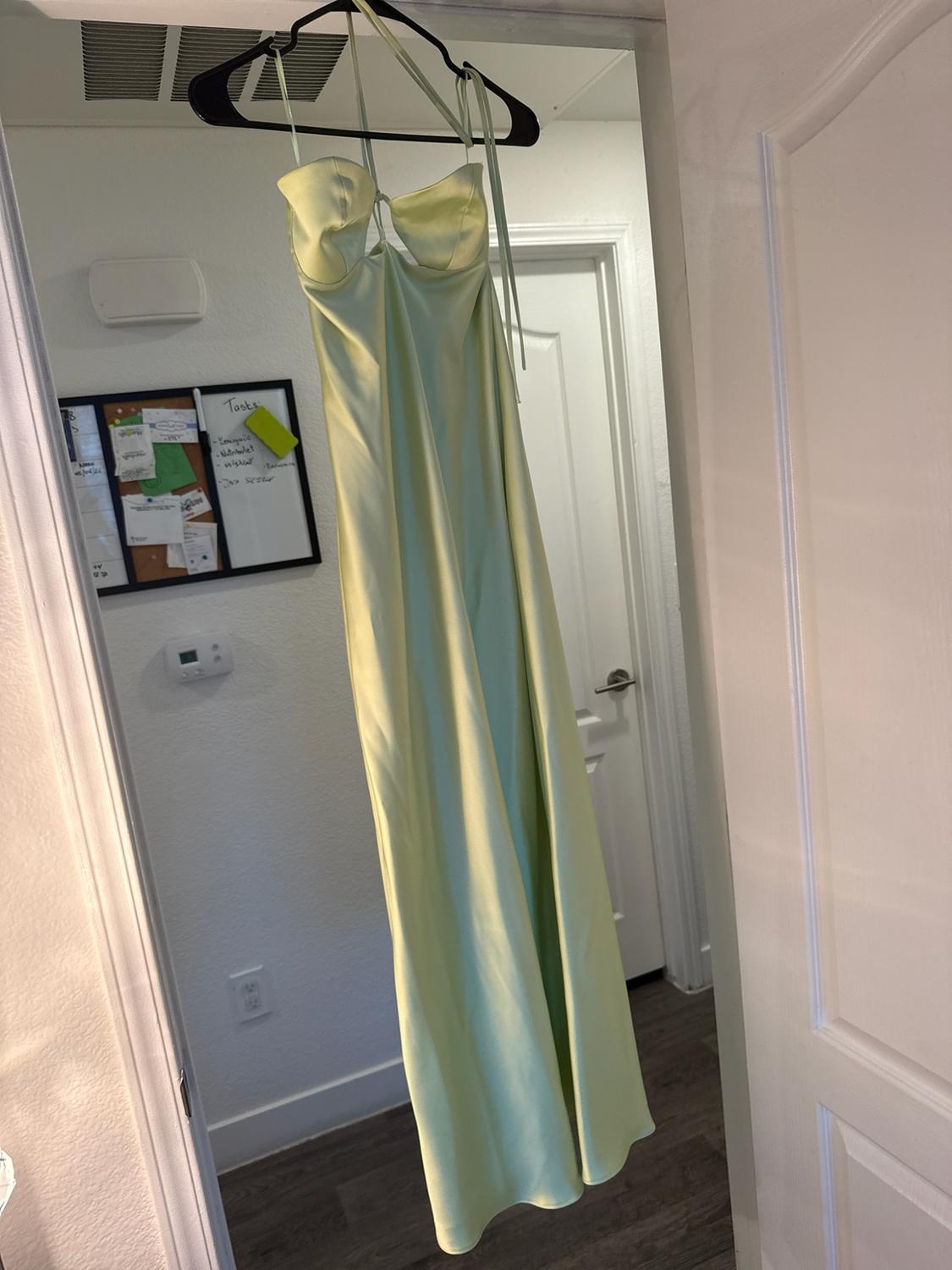 SATIN EFFECT MIDI DRESS - Image 2