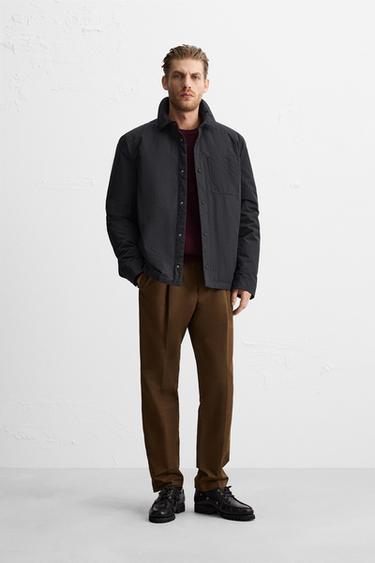 LIGHTWEIGHT TECHNICAL JACKET - Dark grey by Zara - Image 0
