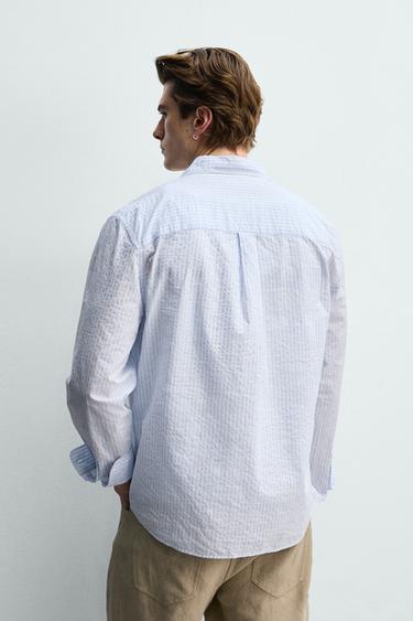 REGULAR FIT STRIPED SHIRT - striped by Zara - Image 2