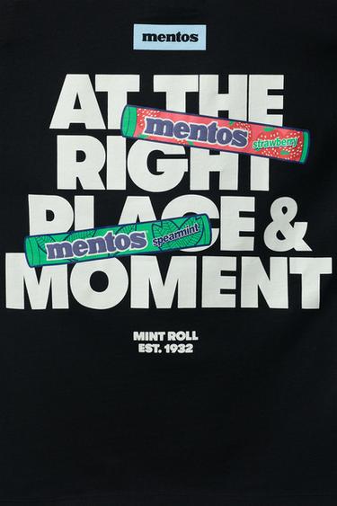 T-SHIRT MENTOS © - Noir de Zara - Image 3