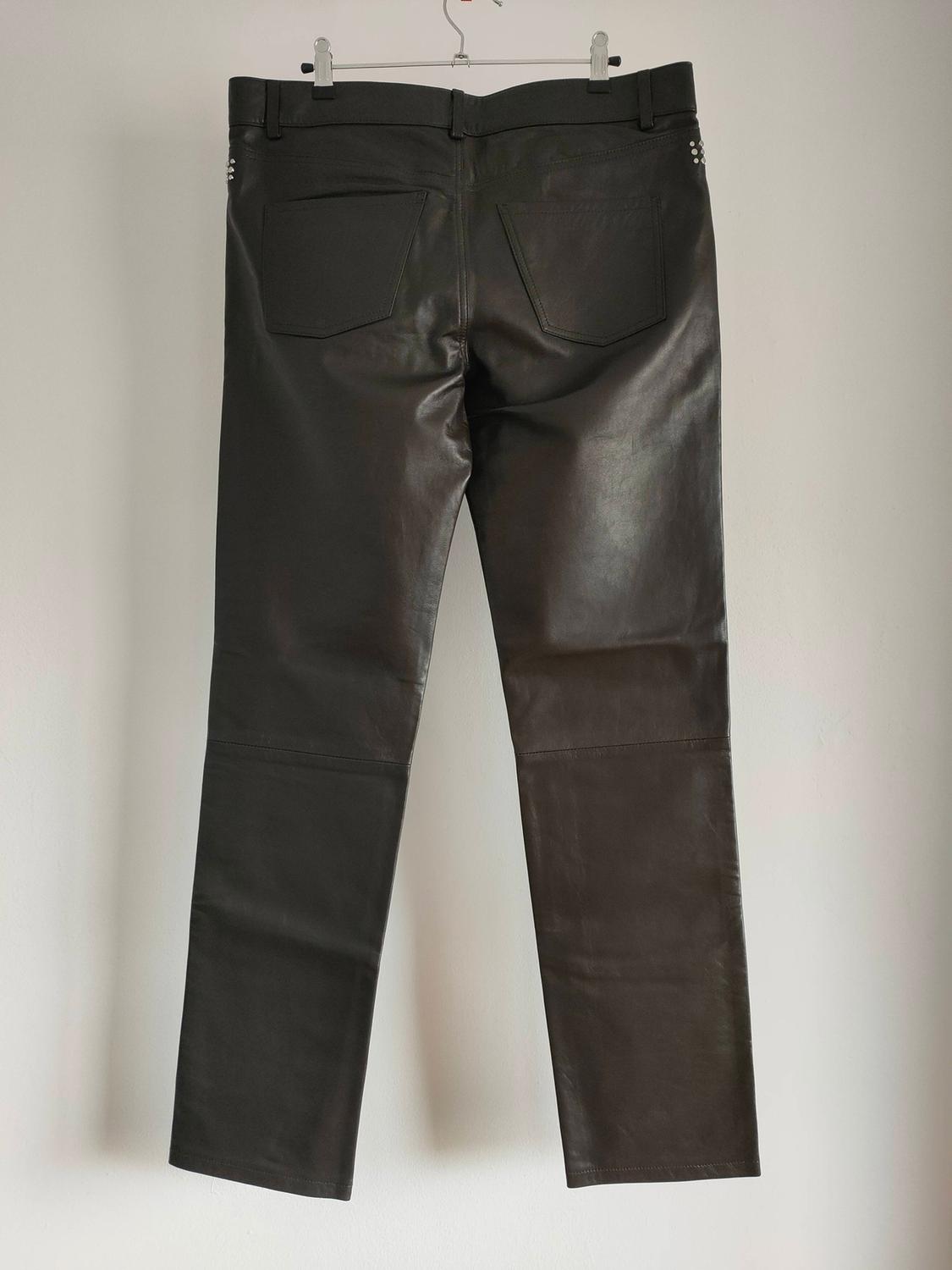 LEATHER SLIM FIT TROUSERS LUDOVIC DE SAINT SERNIN x ZARA - Image 2