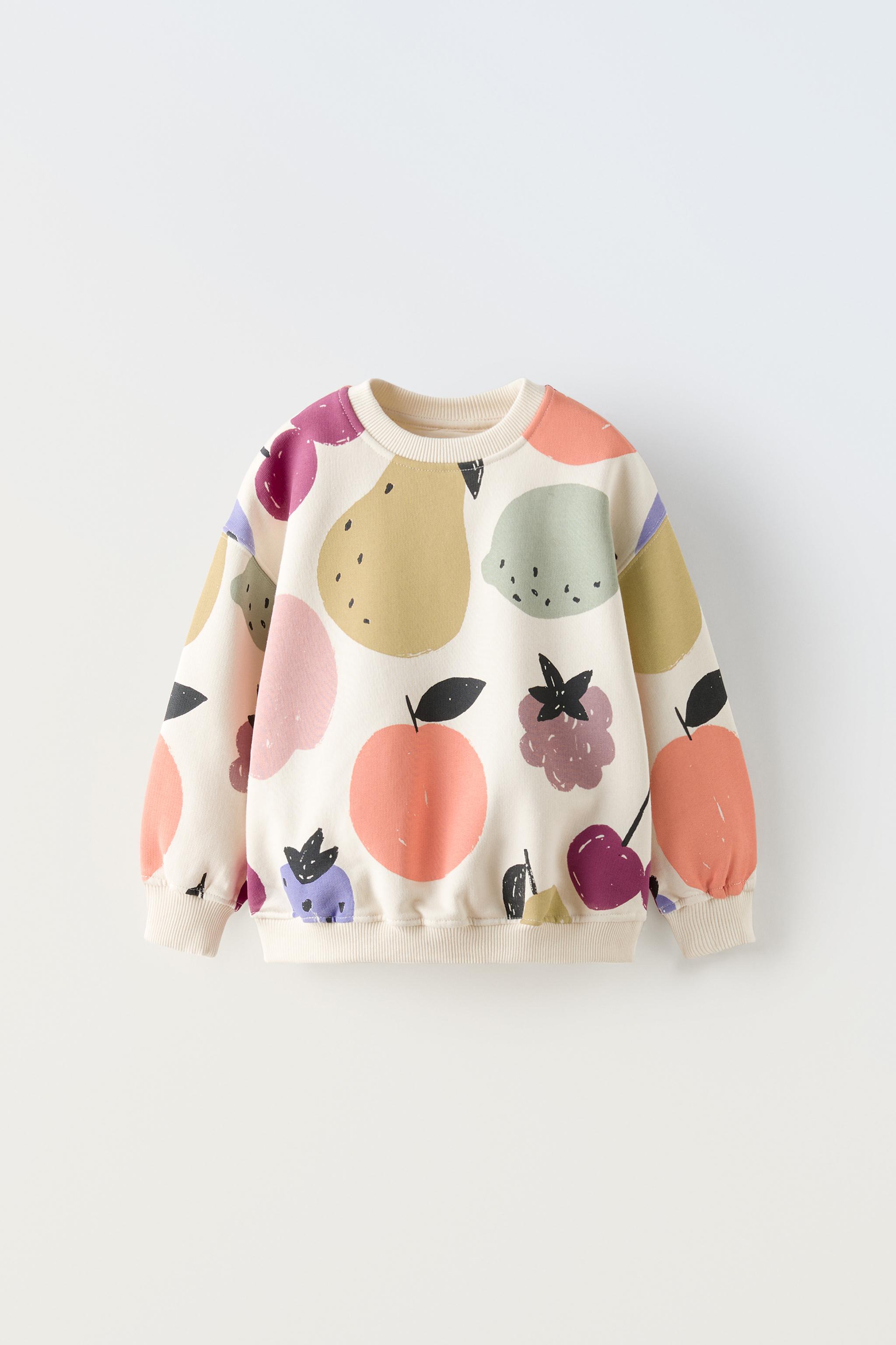 PRINTED SWEATSHIRT Multicoloured ZARA United Kingdom