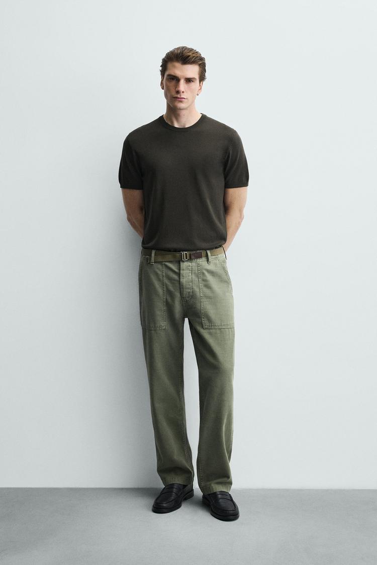 VİSKOZ KARIŞIMLI TRİKO T-SHIRT