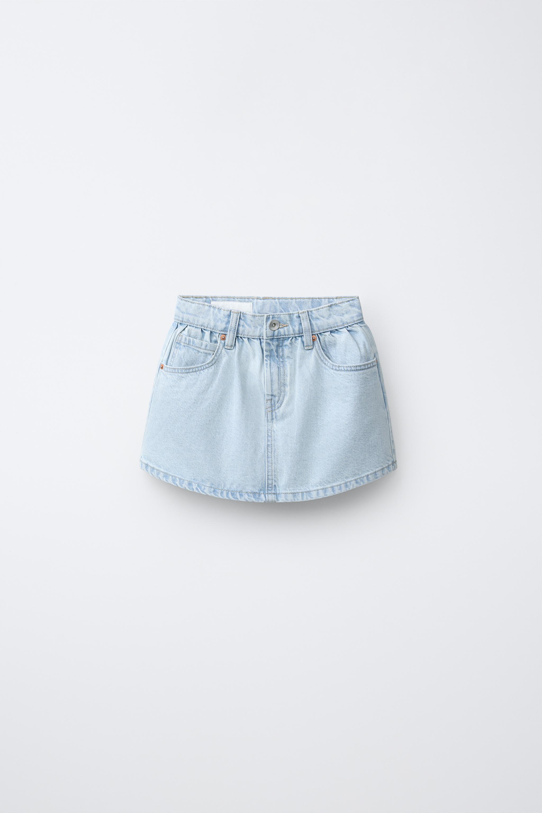 DENIM SKIRT - Light blue | ZARA United States
