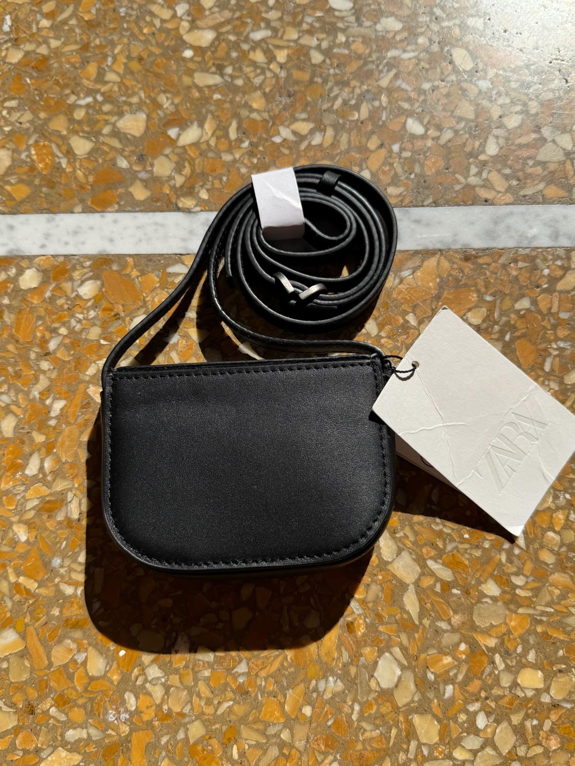MINI LEATHER CROSSBODY BAG - Image 4