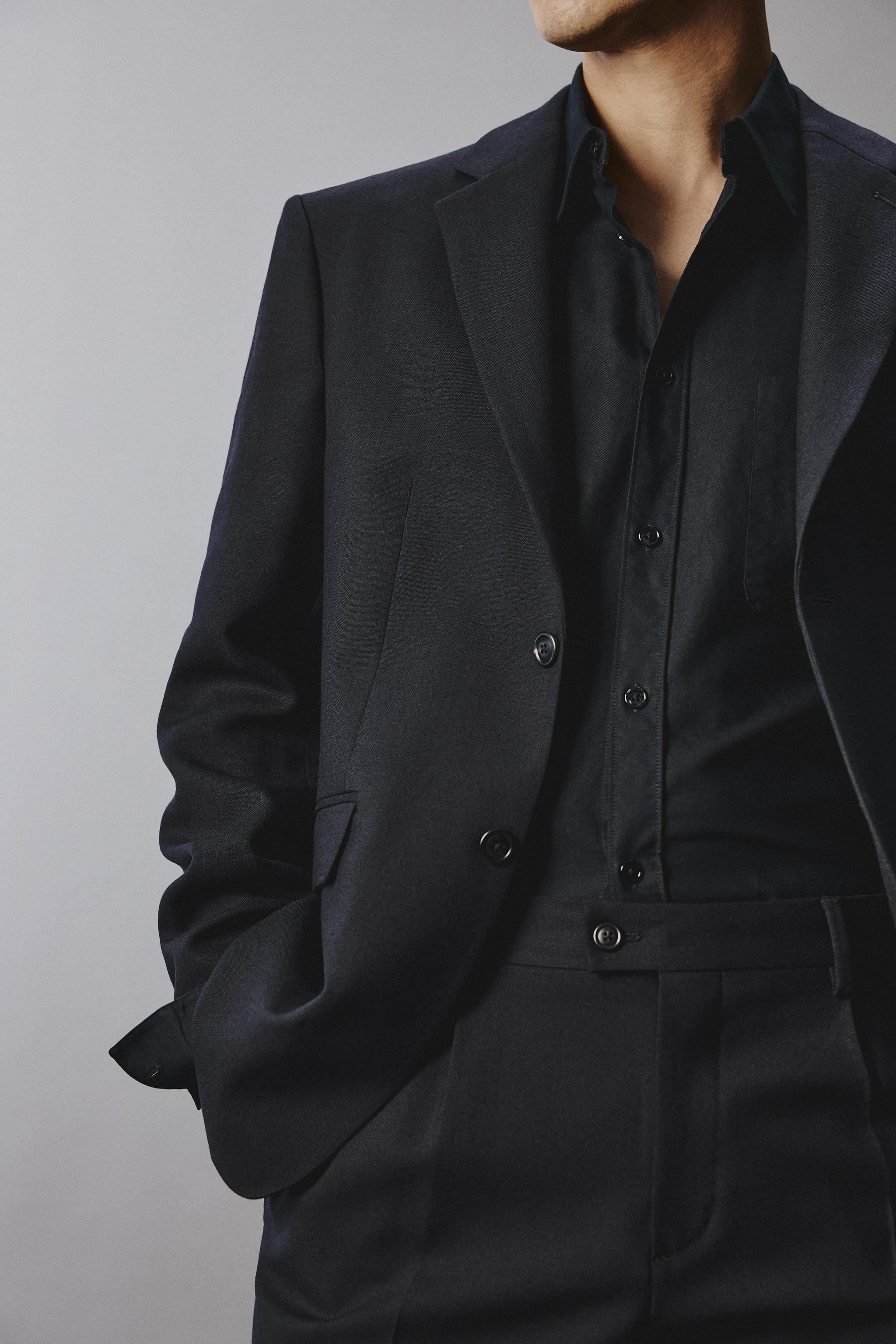 VESTE DE COSTUME 100% LAINE