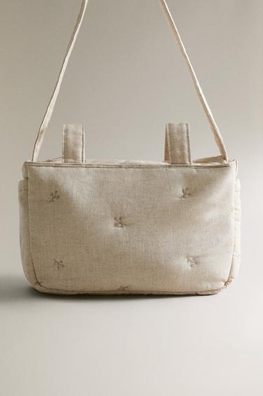 SAC À LANGER MATERNITÉ BRODÉ - Écru de Zara - Image 4