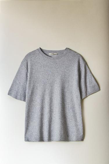 COTTON TOP - Grey by Zara - Image 6
