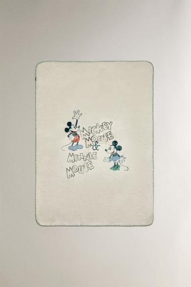 MICKEY & MINNIE ©DISNEY BABY POLAR TOWEL - Ecru by Zara