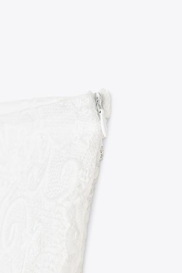 SHORT BRODÉ - Blanc de Zara - Image 5