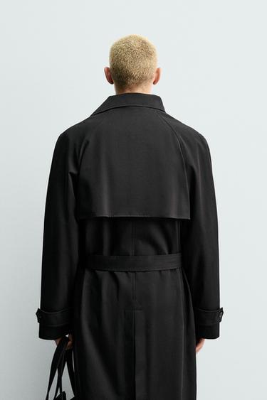 TRENCH DÉPERLANT MANTECO® ORIGINS - Noir de Zara - Image 2