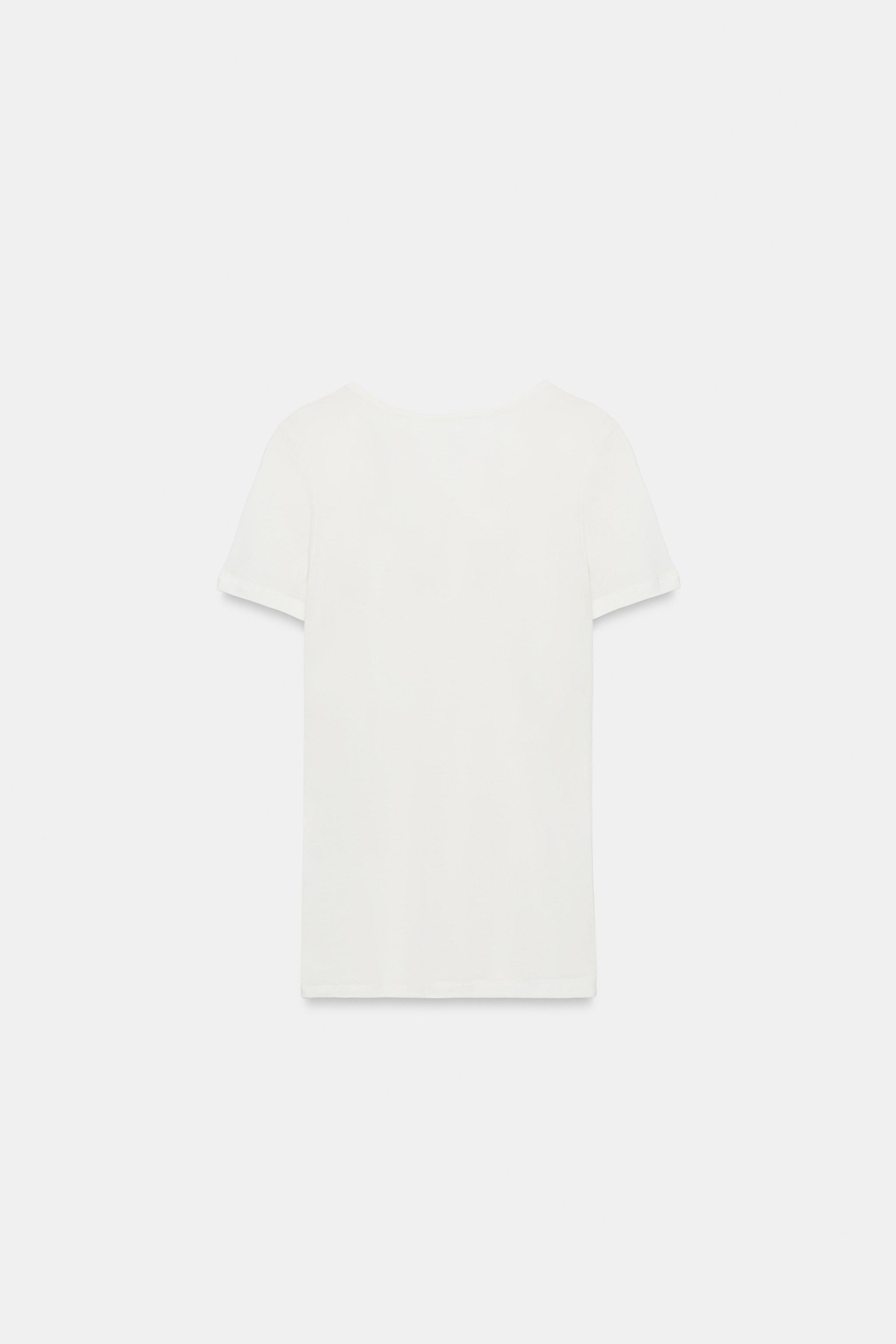 LYOCELL AND SILK T-SHIRT